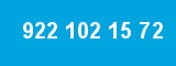 922 102 15 72